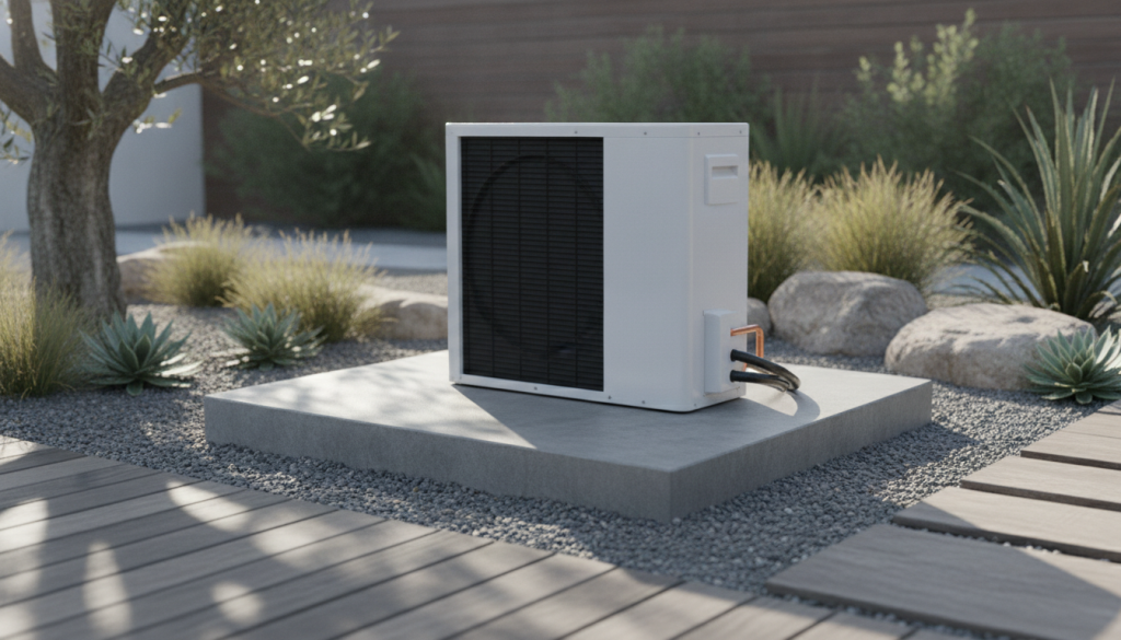 découvrez comment choisir la dalle préfabriquée idéale pour votre pompe à chaleur, assurant une installation rapide, durable et efficace.