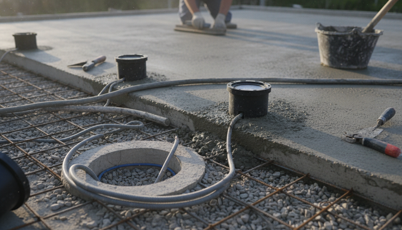 découvrez notre guide pratique pour installer des spots encastrables sur une terrasse en béton, avec les étapes essentielles à suivre avant et après le coulage pour un éclairage réussi et durable.