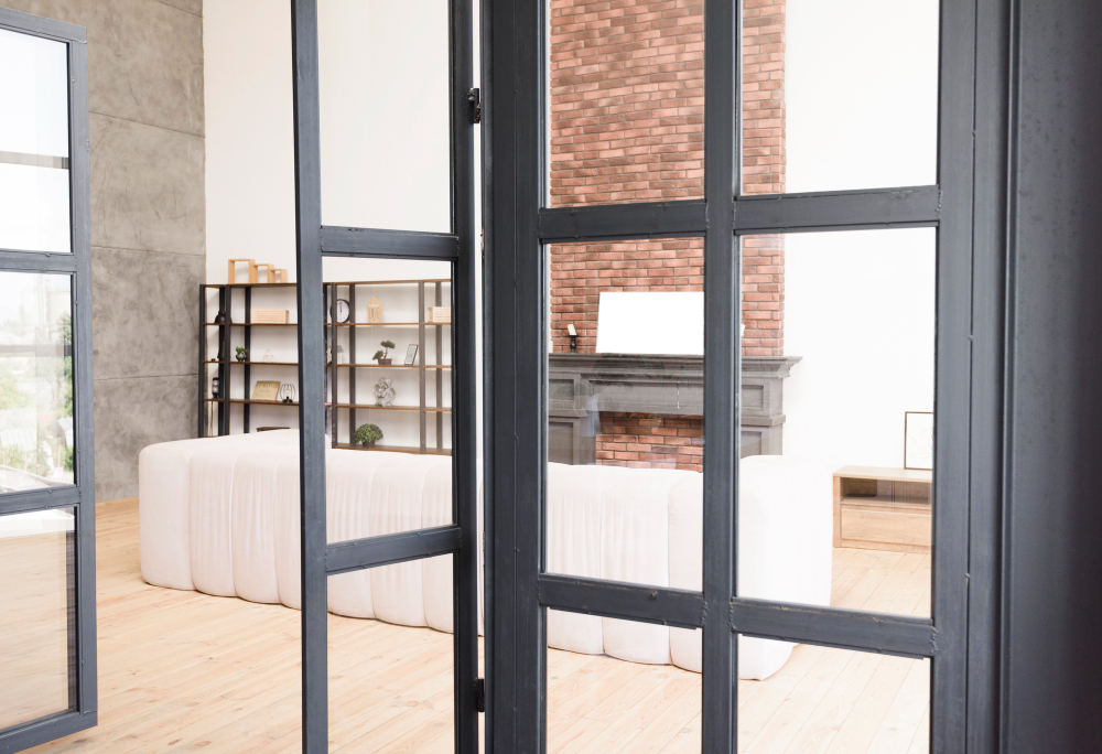 une verrière intérieure maison
