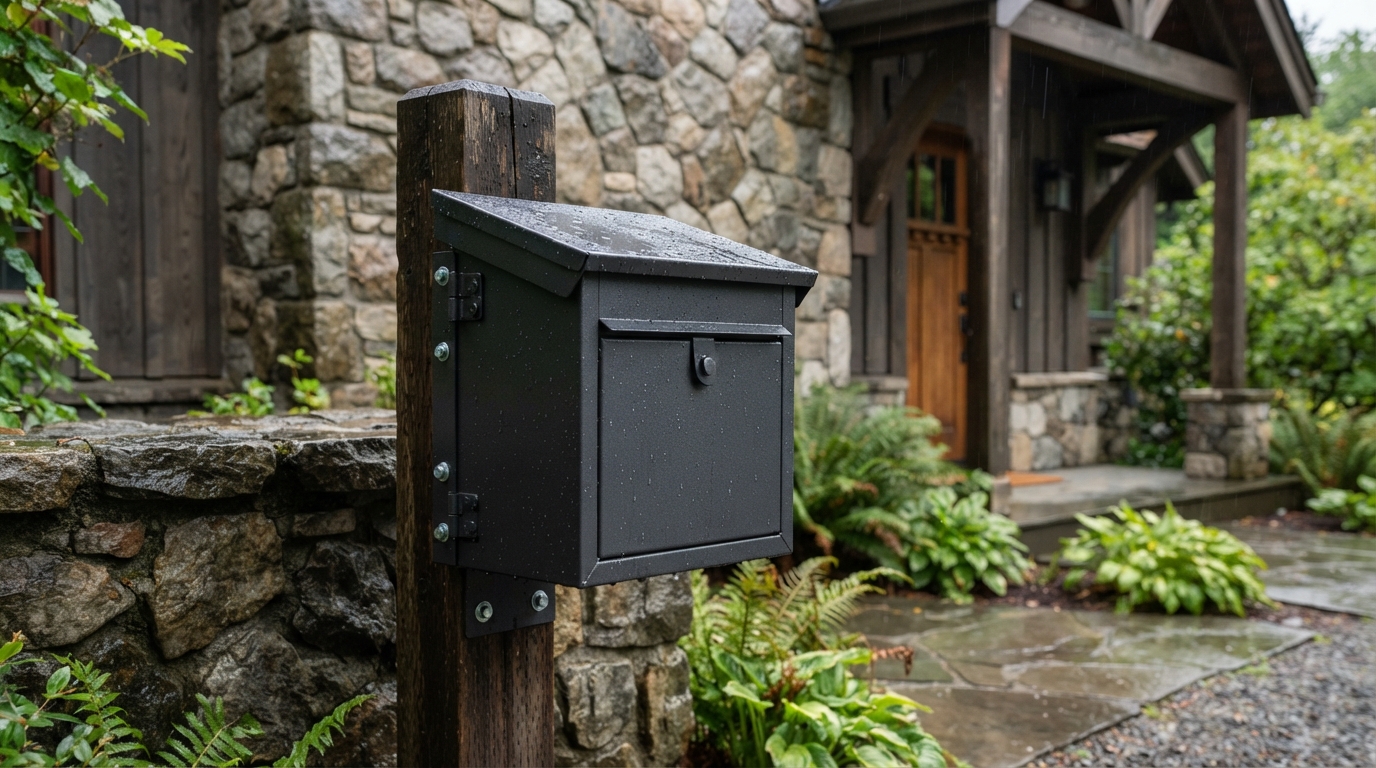 matériaux, étanchéité, sécurité et installation : découvrez comment choisir une boîte aux lettres durable, résistante aux intempéries et conçue pour durer.