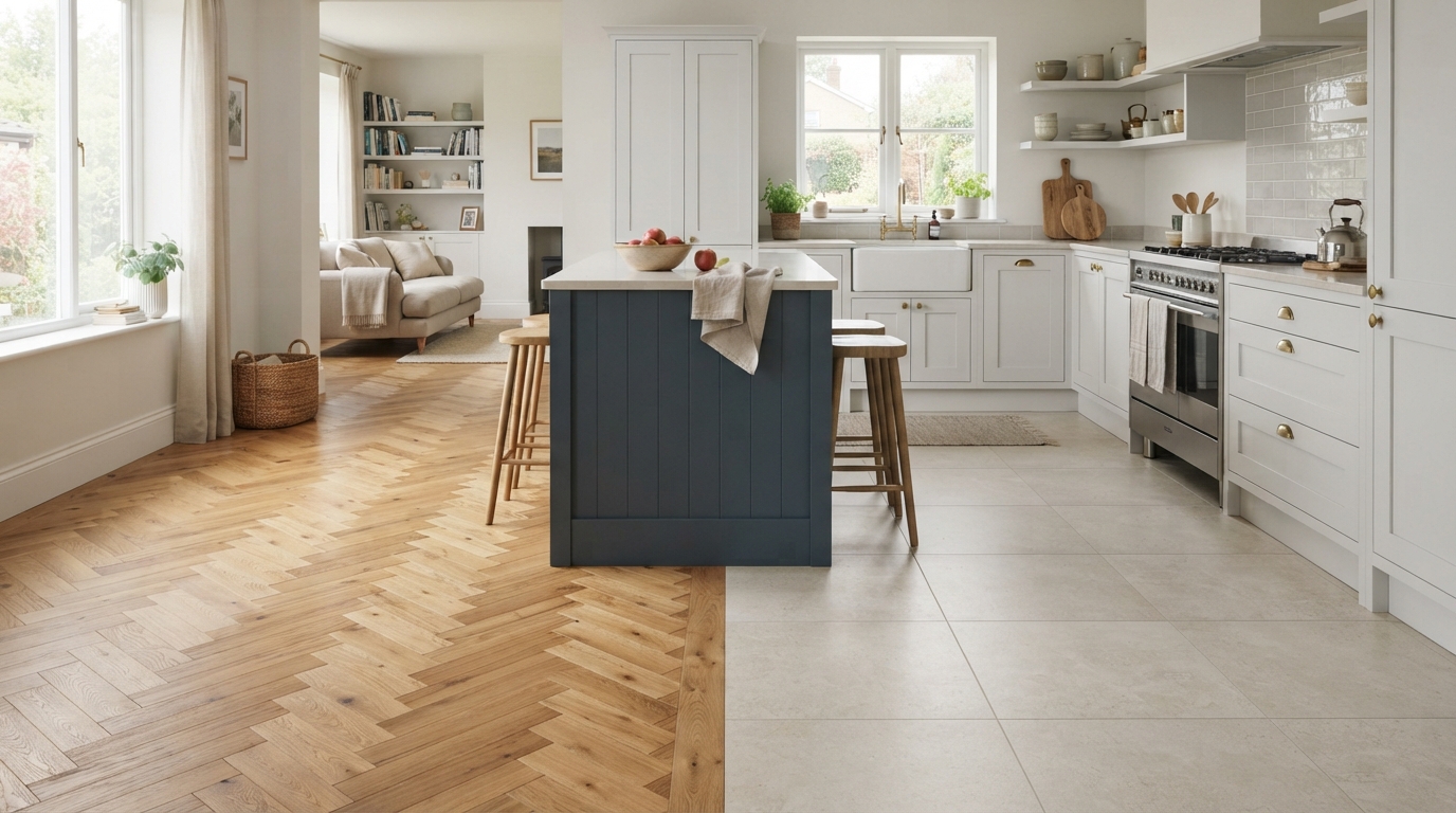 parquet ou carrelage dans la cuisine ? comparez leur esthétique, leur entretien et leur résistance pour choisir le sol adapté à vos besoins.